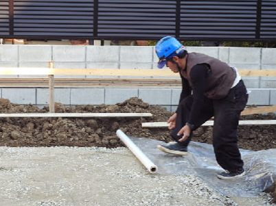 基礎工事のお仕事